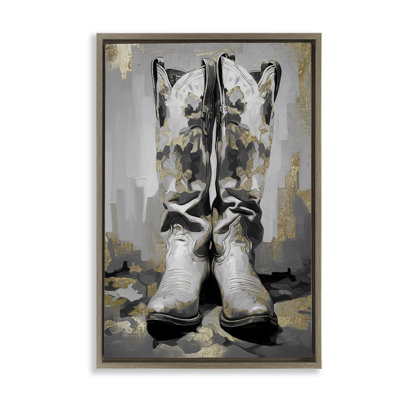 Toile flottante Glam Streaked bottes par Sasha