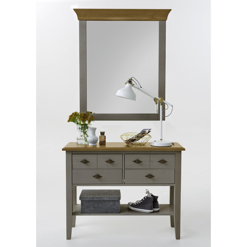 Hojanovice 101.9cm Sideboard, Grey/Leach-coloured