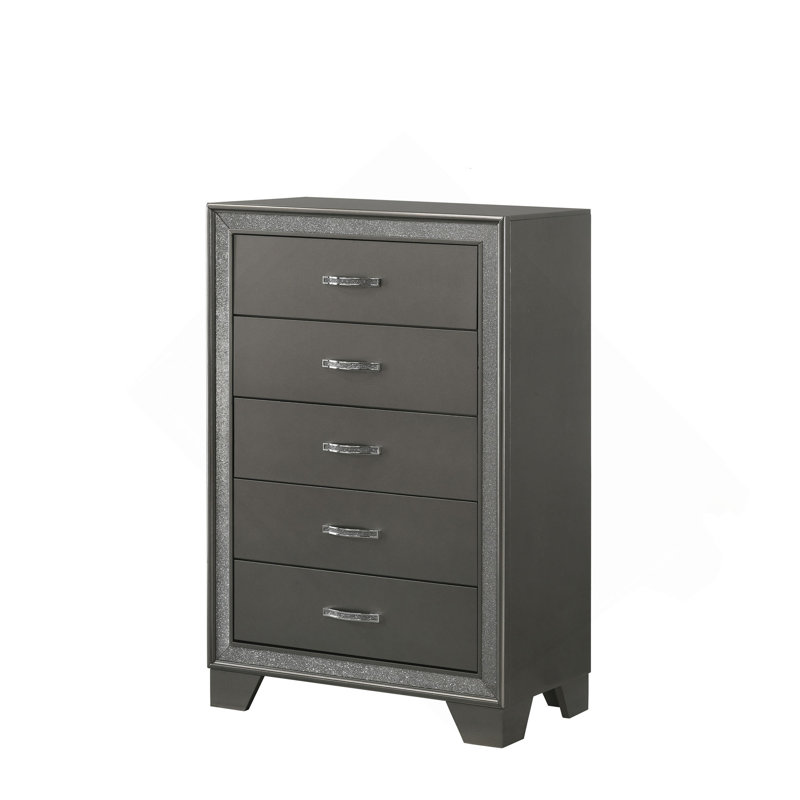 Commode de chevet contemporaine 1Pc