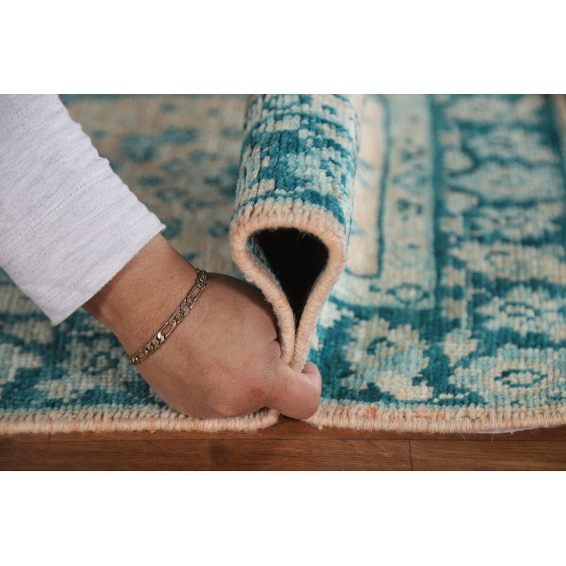 Tapis décoratif teint à la main Oushak 2x3