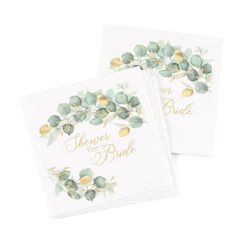 Serviettes de douche Greenery
