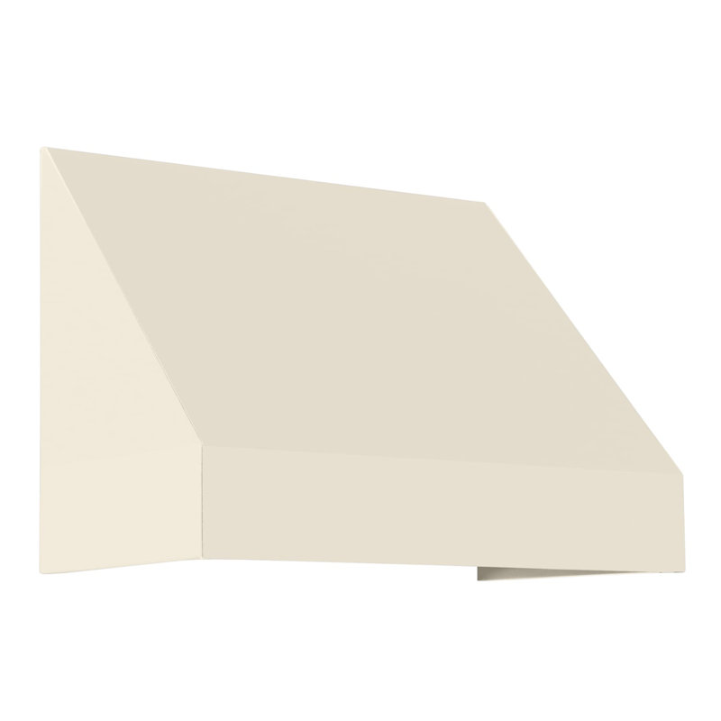 Auvent fixe en tissu acrylique New Yorker Awntech, H 18 po x l 40,5 po x P 36 po, Lin