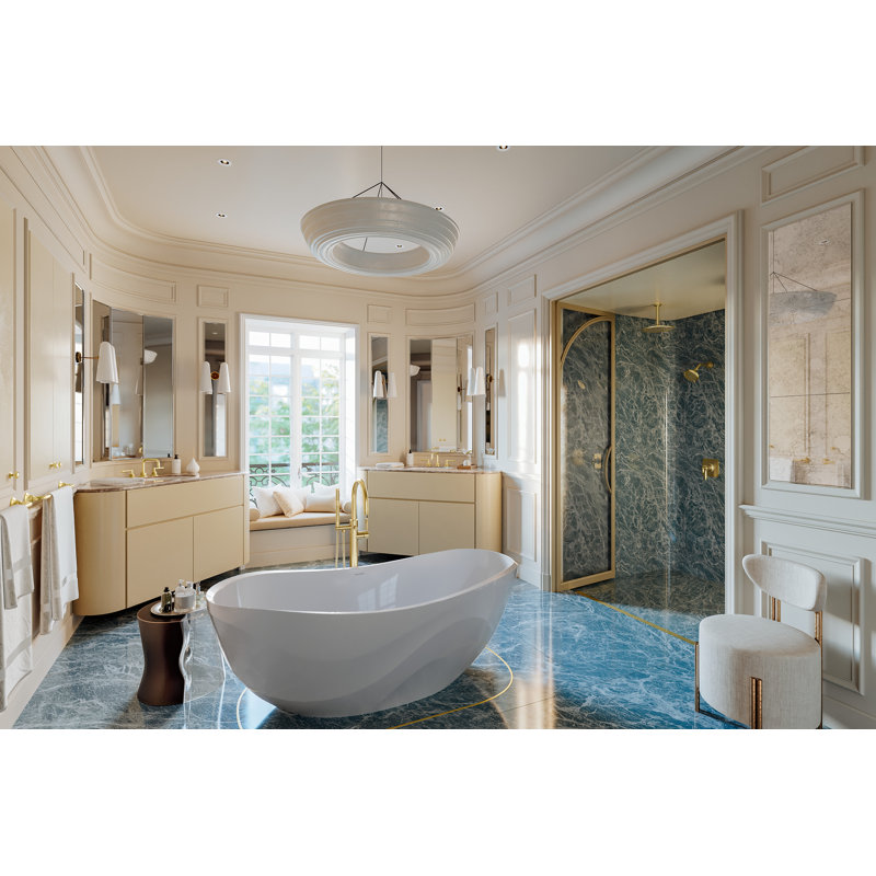 Rohl 59" Shower Hose, Polished Nickel