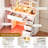Makeup Vanity Desk With LED Lighted Mirror & 5 Drawers, White Vanity Table/Dressing Desk With Power Outlet & Open Storage Shelf For Bedroom, Large Vanity Table, 3 Color Modes-2145369181
