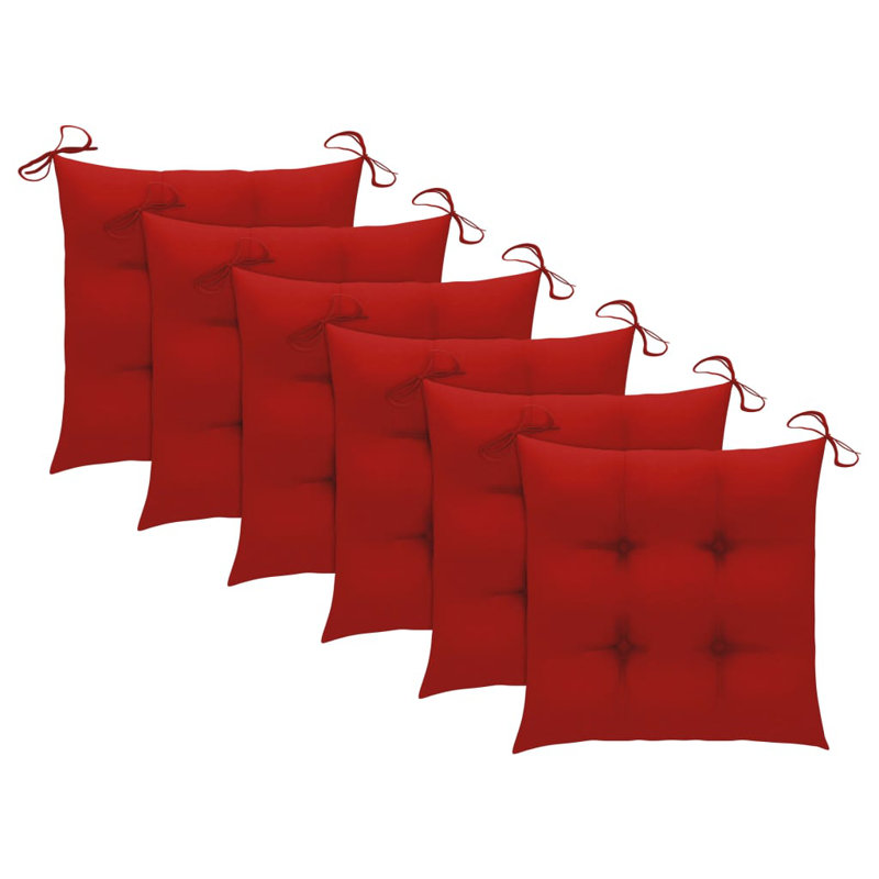 Outdoor Seat Cushion, Green, 2.8" H x 19.7" W x 19.7" D