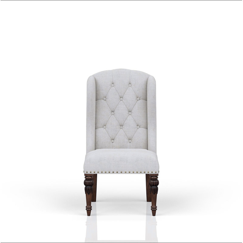 Fauteuil à oreilles rembourré