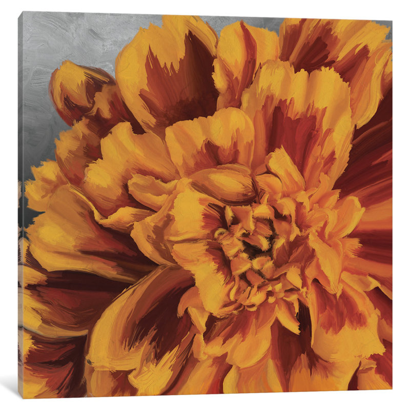 «Daylight in Bloom», reproduction sur toile, H 18 po x l 18 po x P 1,5 po, Toile tendue, Pas de tapis