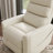 Wibaux Faux Leather Power Lift Recline with Side Pockets