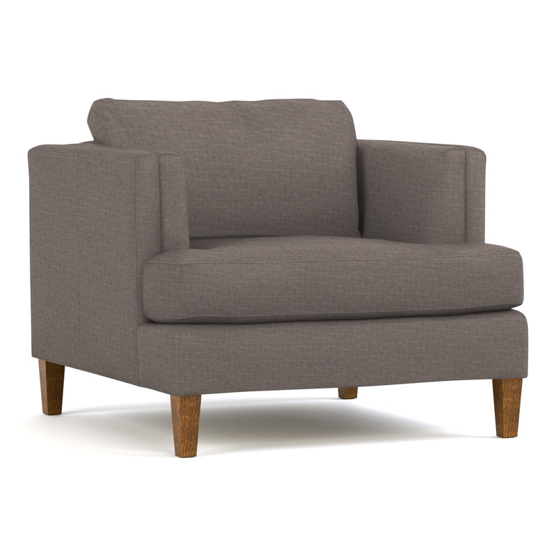 Fauteuil tuxedo avec accoudoirs Surrey Hills, Perigold ‑ montage de scorie
