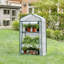 Brade 2 Ft W x 1.5 Ft D Mini Greenhouse-582862773