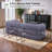 Boneless 80.7" Corduroy Sleeper Sofa Modular Sofa Bed Compression Foam Couch Bed With 2 Pillows - No Assembly Required-1271985271