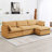 Redenius 4-Piece 112'' Upholstered L-Shape Sectional-1169641727