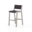 Delano Outdoor Teak Bar Stool-818985600-818985606-818985602