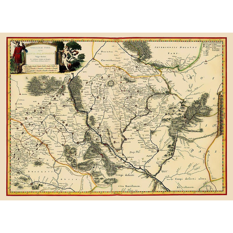 Art sur toile tendue Williston Forge Blaeu, H 36 po x l 48 po