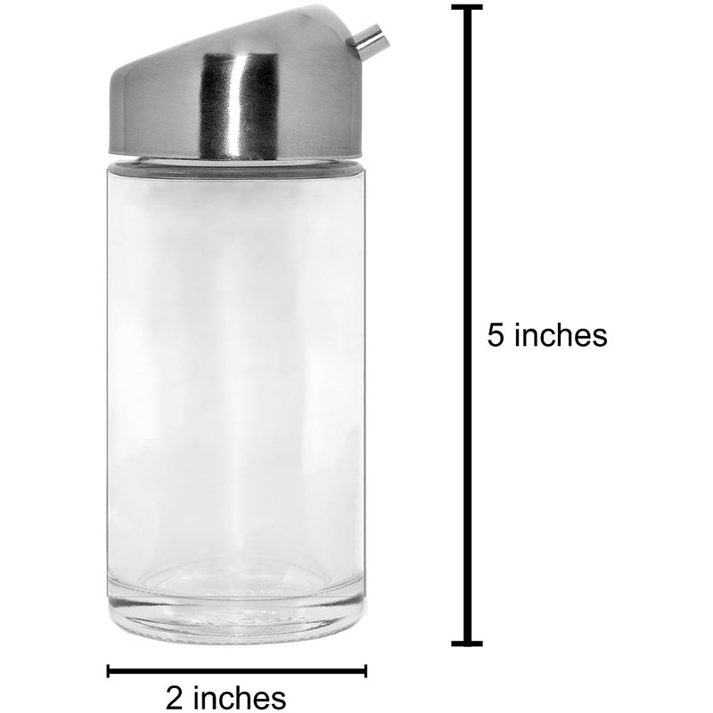 6oz. Glass Single Oil / Vinegar Cruet