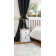 Choe 2 Drawer Compact Bedside Cabinet, Bedside Table, End Table, Corona Design
