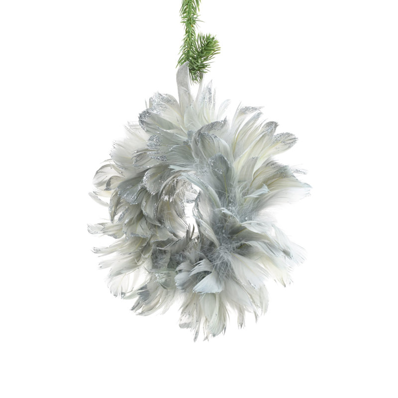 Couronne de plumes 9 po