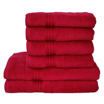 Handtücher (Braun; Verlieben Rot) zum