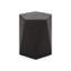 Contemporary Diamond-Facet Side Table