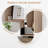 47'' H X 27.5'' W  Geometric Bookshelf 47-Inch Bookcase w/ Multiple Open Shelves Anti-Tipping Devices-340936085
