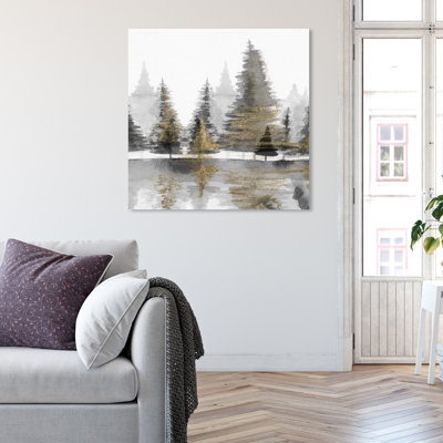 " Golden Reflection II " Painting Print