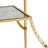 Lyon Glass Top End Table
