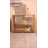 31.5'' Narrow End Table with 2-Tier Shelves-632368196