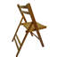 4 chaises pliantes en bois massif - pour des emplacements polyvalents pliables ou fabriqués à partir de tout usage