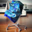 Bureau Fractal - Coussin imprimé abstrait-29288440-29288442-29346243