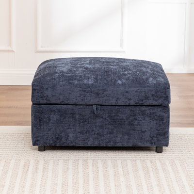 Wilroy Upholstered Storage Ottoman