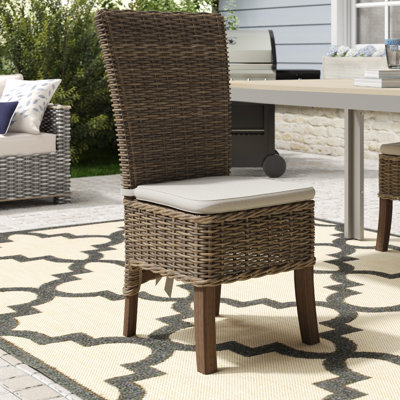 Chaise de patio avec coussin Volk