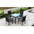 Thornaby 4 - Person Wicker Patio Dining Set with Square Table-30897038
