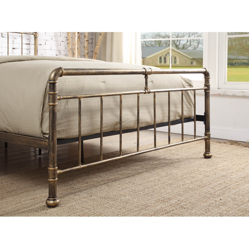 Alsip Bed, Kingsize (5'), Antique Bronze