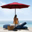 Parasol de marché octogonal en polyester 107,87 Hoellein