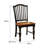 Transitional Style 2pc Side Chair