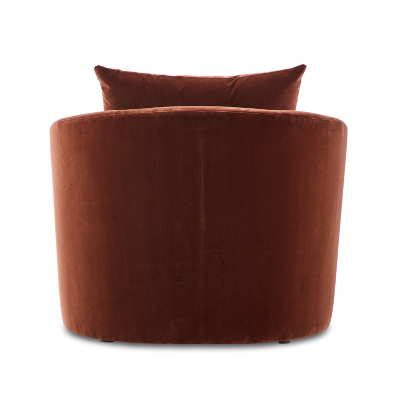 Farrah Chaise Lounge, Surrey Auburn 76.8% Cotton/23.2% Polyester