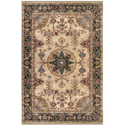 Nathanial Wool Oriental Indoor Rug