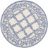 Ivory/Light Blue
