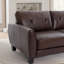 3-Piece Classic and Luxury Top Genuine Leather Living Room Set-101198549