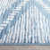Marsa Tribal Diamond Pattern Light Blue Area Rug