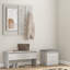 Jojuan vidaXL Hallway Furniture Set Engineered Wood-1648147538