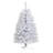 White Artificial Christmas Tree with Pre-Strung Lights