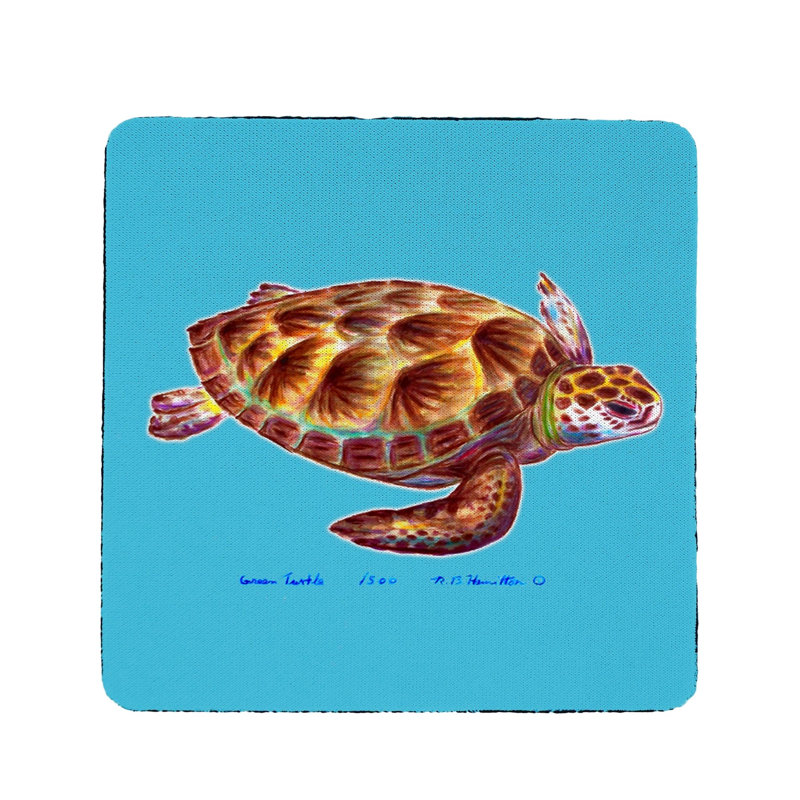 Sous-verre de tortue de mer