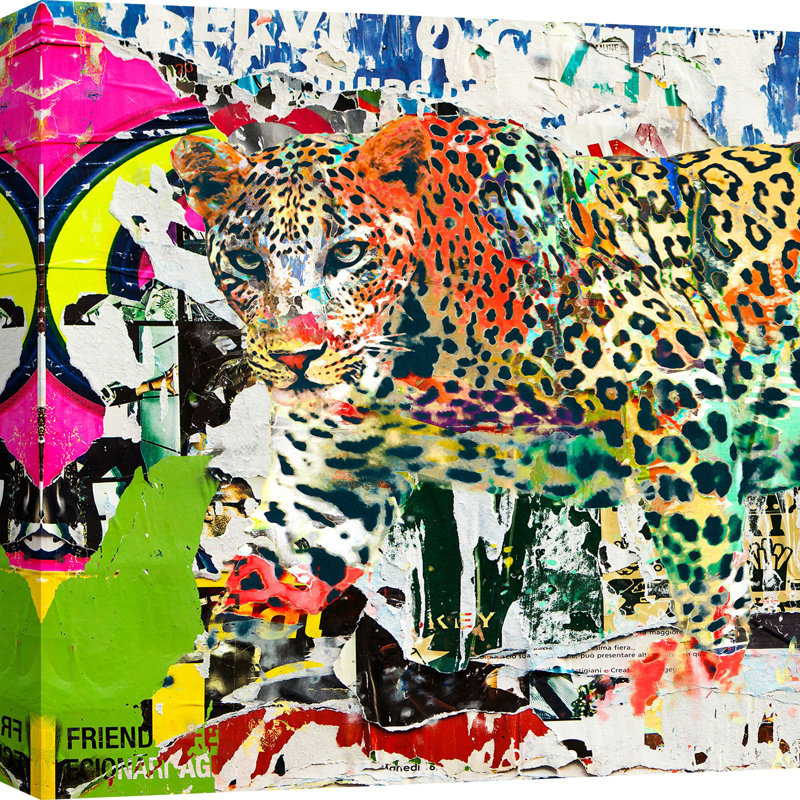 Camouflage #1 (detail) by Eric Chestier - Wrapped Canvas Print, 70cm H x 70cm W x 4cm D