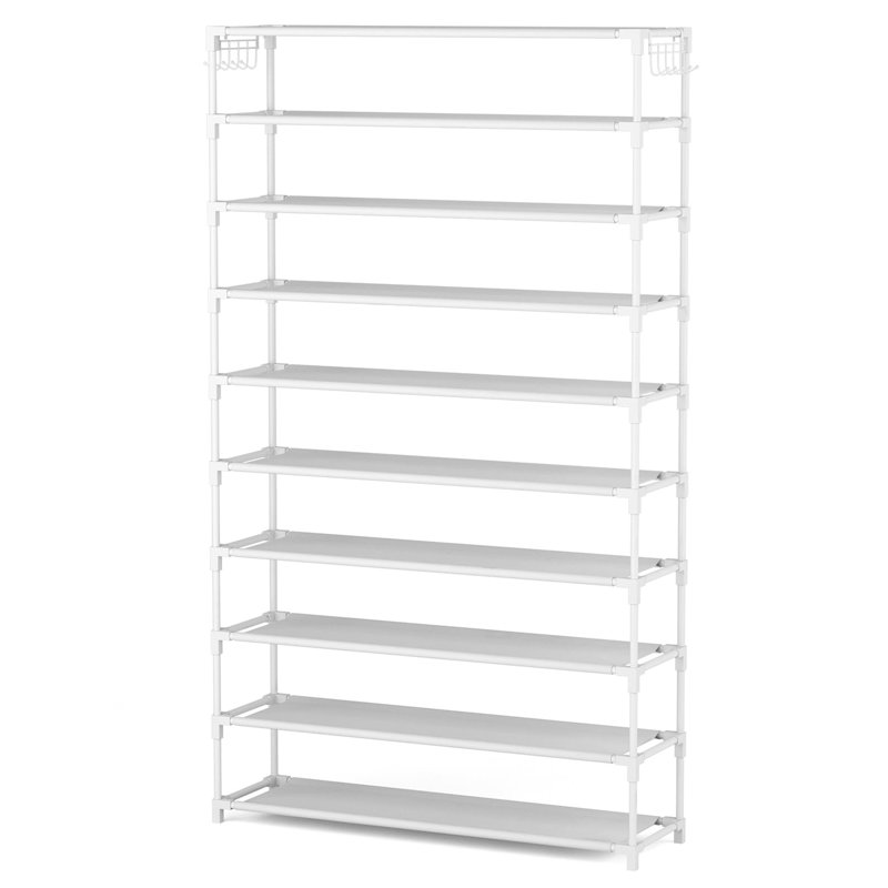 50 paires de rangement pour chaussures, Blanc
