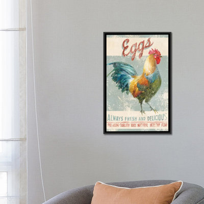 «Farm Nostalgia VI», affiche vintage sur toile