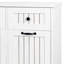 Armoire à linge avec 2 paniers à linge amovibles et 2 tiroirs