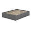 Grand lit plateforme en bois avec 4 tiroirs sous le lit et rangement hydraulique au pied du lit-1335367135