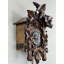  Horloge coucou à quartz avec feuilles d'érable sculptées à la main