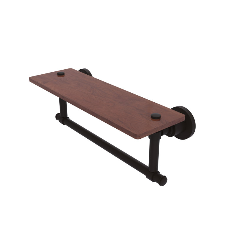 Tablette à support Arviso, Bronze huilé, H 5 po x l 16 po x P 5 po